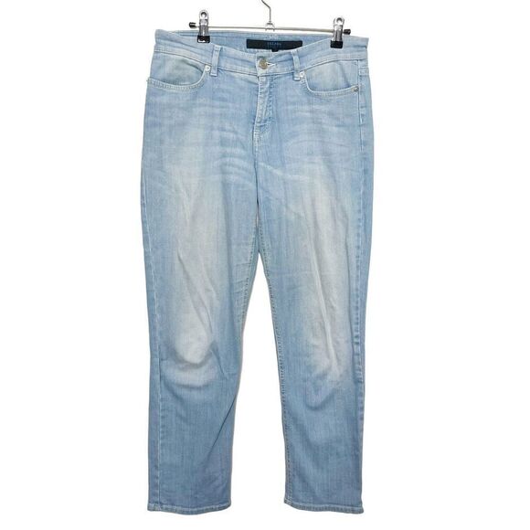 ESCADA Sports Tina Cropped Skinny Denim Jeans Cotton Size Euro 38 US Size 8 - Picture 2 of 14
